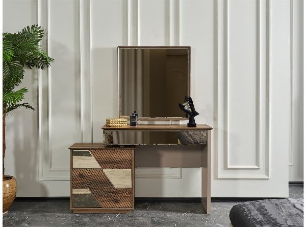 Ореховый туалетный столик Лого,NEW