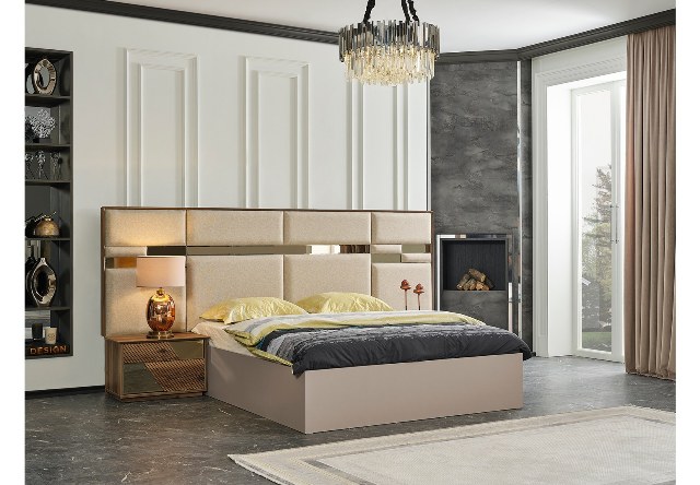 Кремовая мебель для спальни Лого,NEW