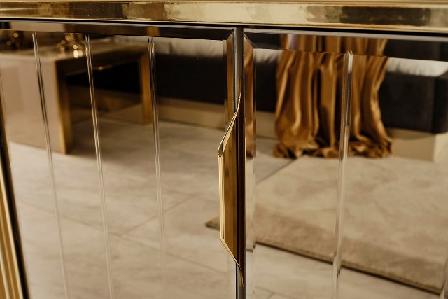 Золотая мебель для спальни Мидас, NEW