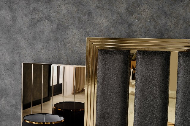 Золотая мебель для спальни Мидас, NEW