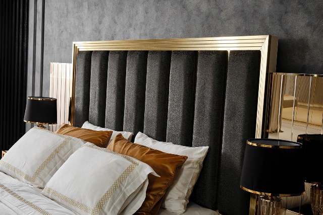 Золотая мебель для спальни Мидас, NEW