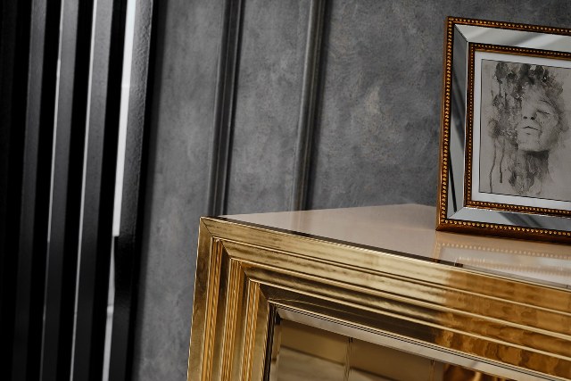 Золотая мебель для спальни Мидас, NEW