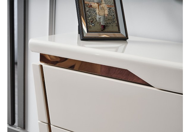 Светлая мебель для спальни Бугатти, NEW