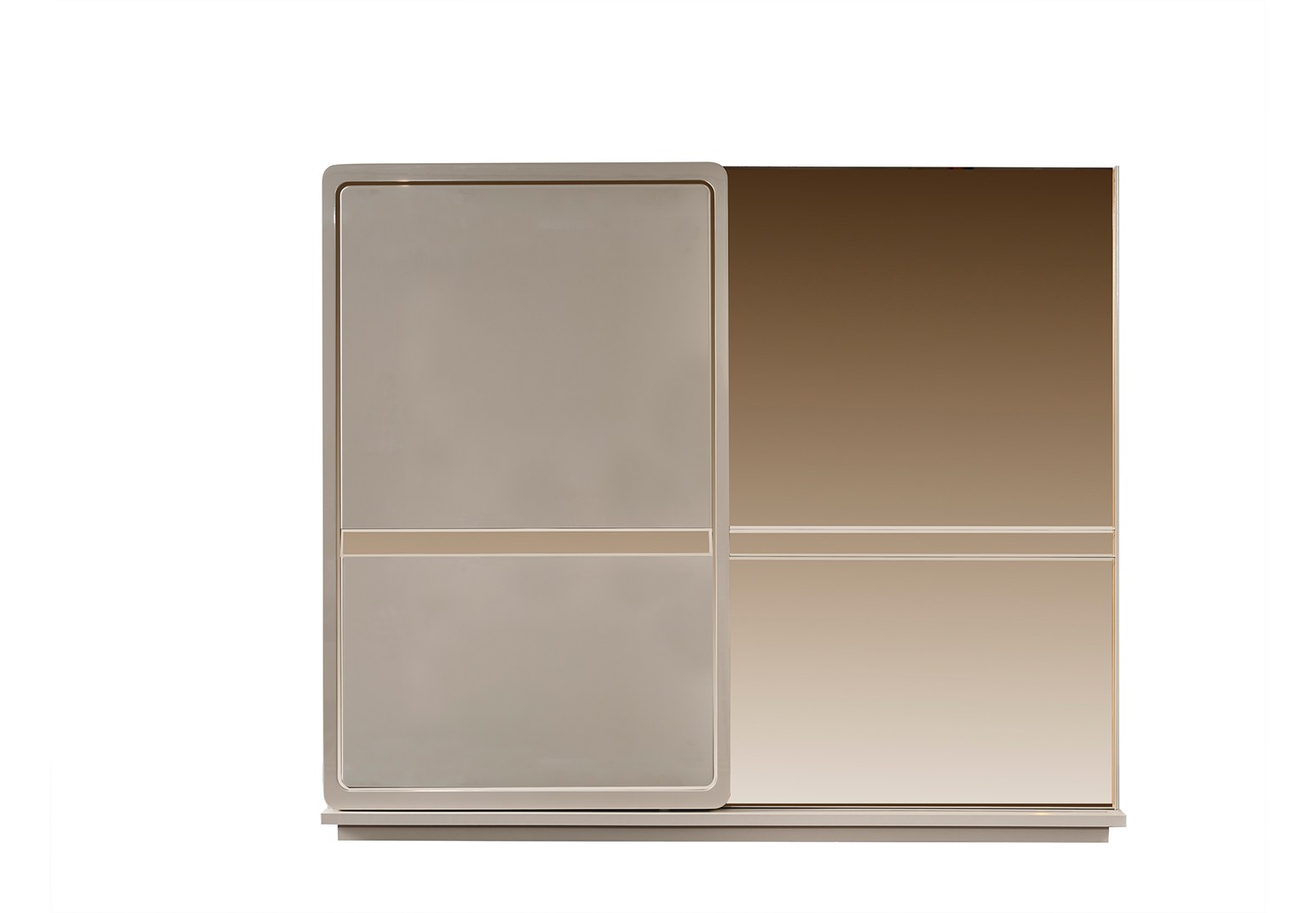 Современный светлый шкаф-купе Бугатти NEW