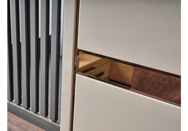 Светлая мебель для спальни Бугатти, NEW