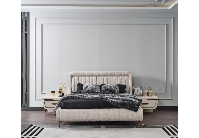 Светлая мебель для спальни Бугатти, NEW