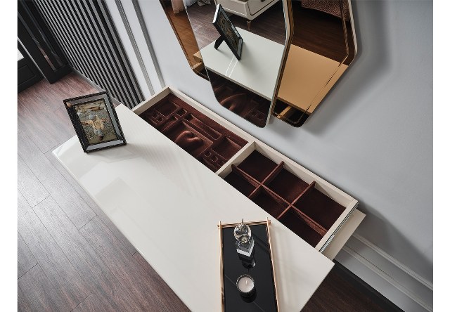 Светлая мебель для спальни Бугатти, NEW