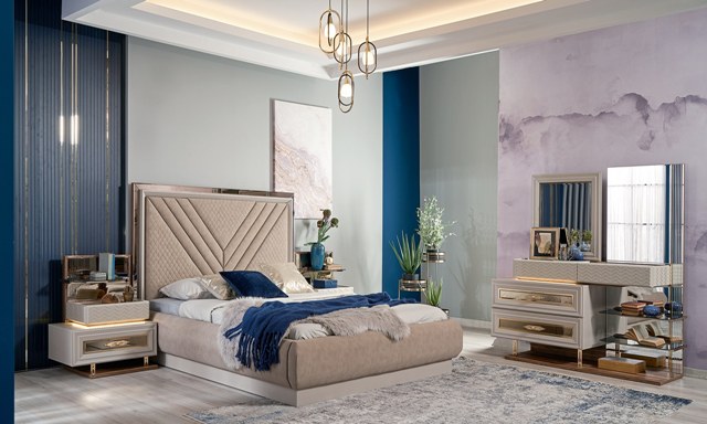 Бежевая спальня Эльза, ИДОЛ