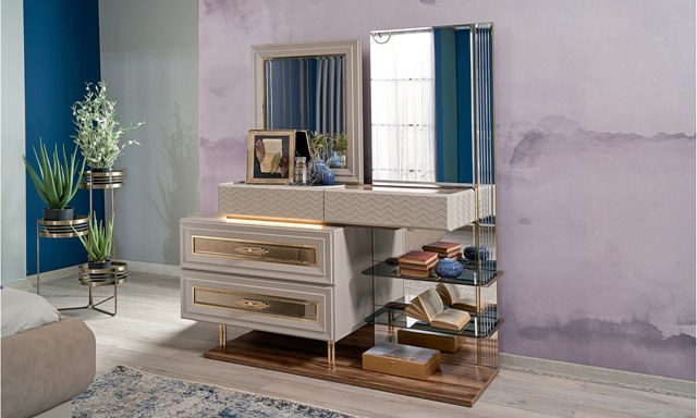 Бежевая спальня Эльза, ИДОЛ