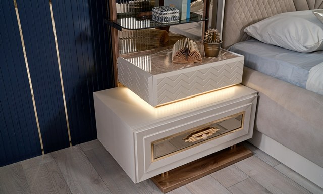 Бежевая спальня Эльза, ИДОЛ