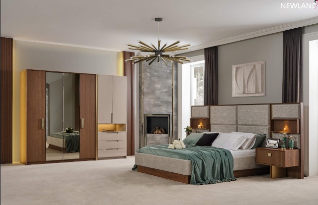 Ореховая спальня Глория, NEW