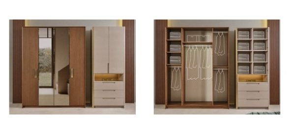 Современный модульный шкаф Глория,NEW