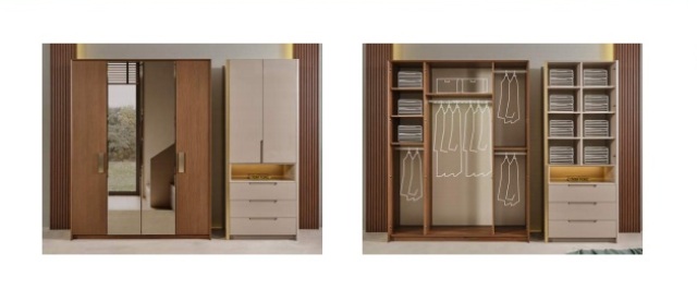 Современный модульный шкаф Глория,NEW