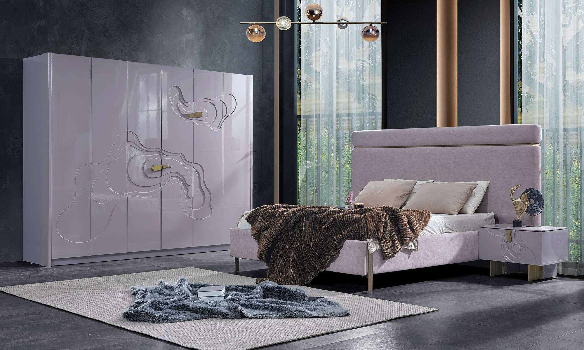 Сиреневая спальня Мальта, Идол