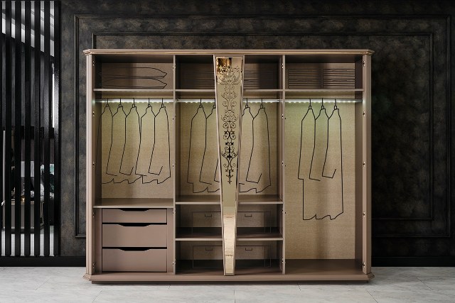 Золотой шкаф Олимп, NEW