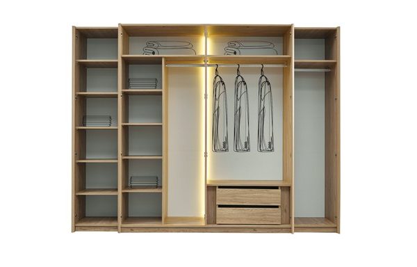 Современный шкаф Осло, ИДОЛ