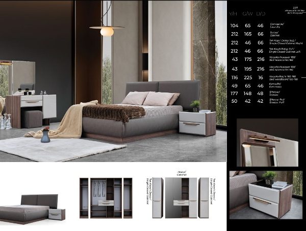 Спальня в стиле модерн Старк, Идол