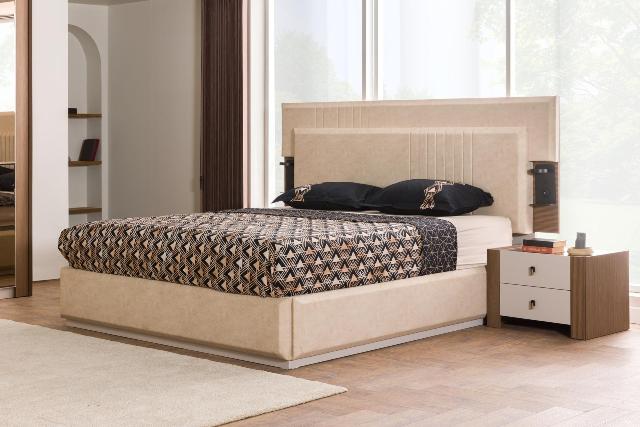 Бежевая мебель для спальни Аура, CEL