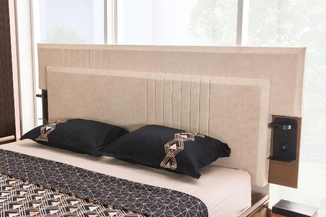 Бежевая мебель для спальни Аура, CEL