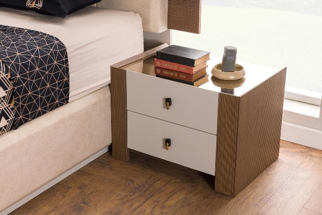 Бежевая мебель для спальни Аура, CEL