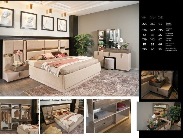 Спальня Берлис в стиле модерн, Идол