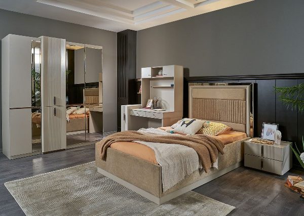 Бежевая мебель в подростковую Крем, Идол