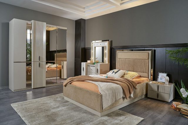 Бежевая мебель в подростковую Крем, Идол Бежевая мебель в подростковую Крем, Идол