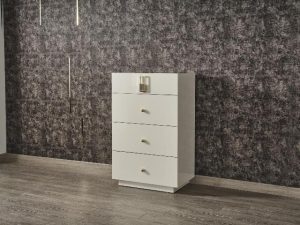 Білий комод білизна Дуру, ONS