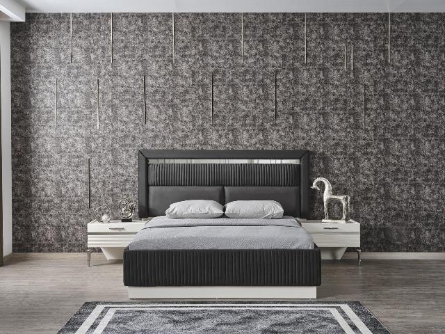 Белая спальня в стиле модерн Лена, ONS Белая спальня в стиле модерн Лена, ONS