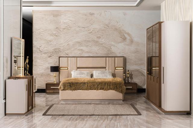 Ореховая спальня Фокус модерн, СEL