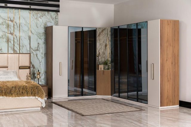 Ореховая спальня Фокус модерн, СEL