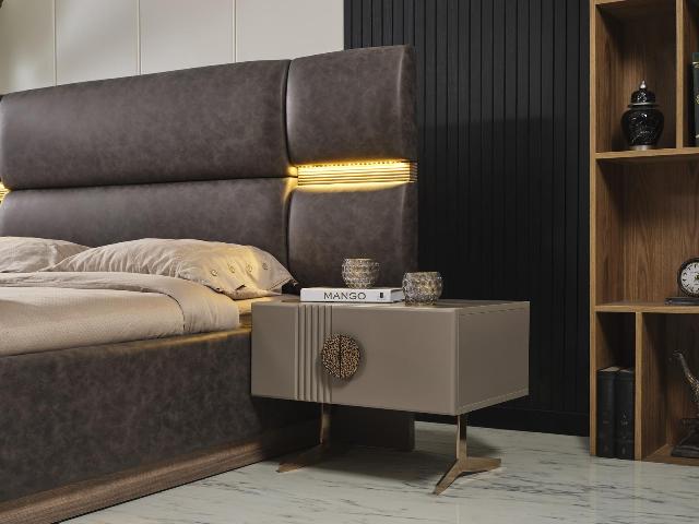 Прикроватная тумбочка в цвете капучино Гранд, ONS