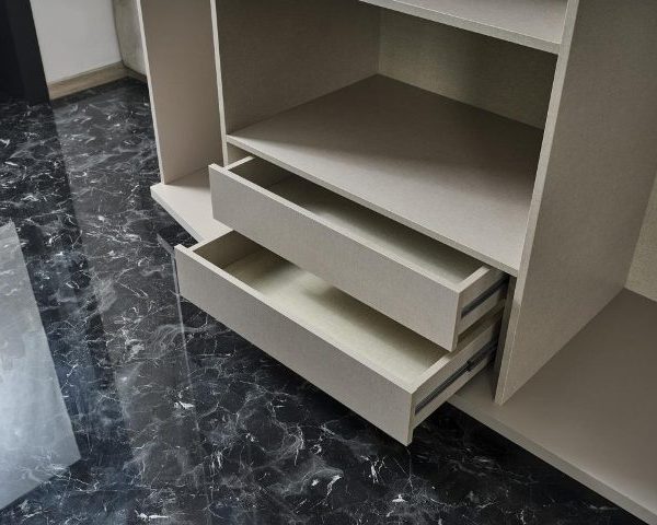 Бежевая спальня Гера в стиле АРТ-Деко, ONS