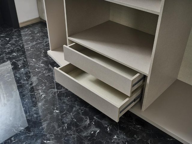 Бежевая спальня Гера в стиле АРТ-Деко, ONS