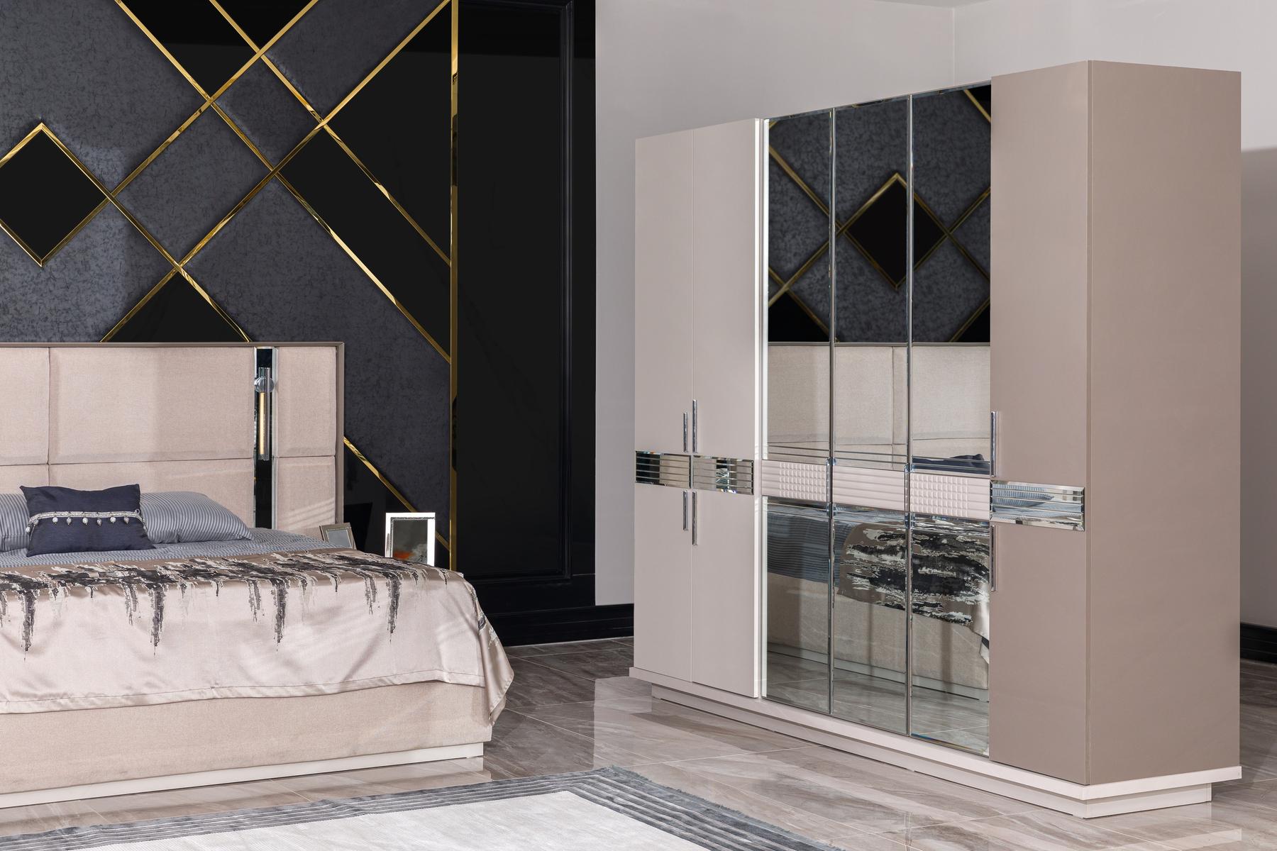 Бежевая спальня Лайн (LINE), CEL