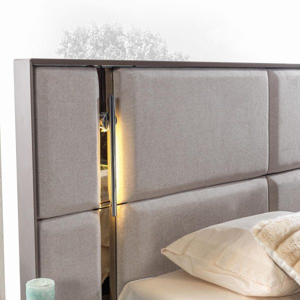 Бежевая спальня Лайн (LINE), CEL