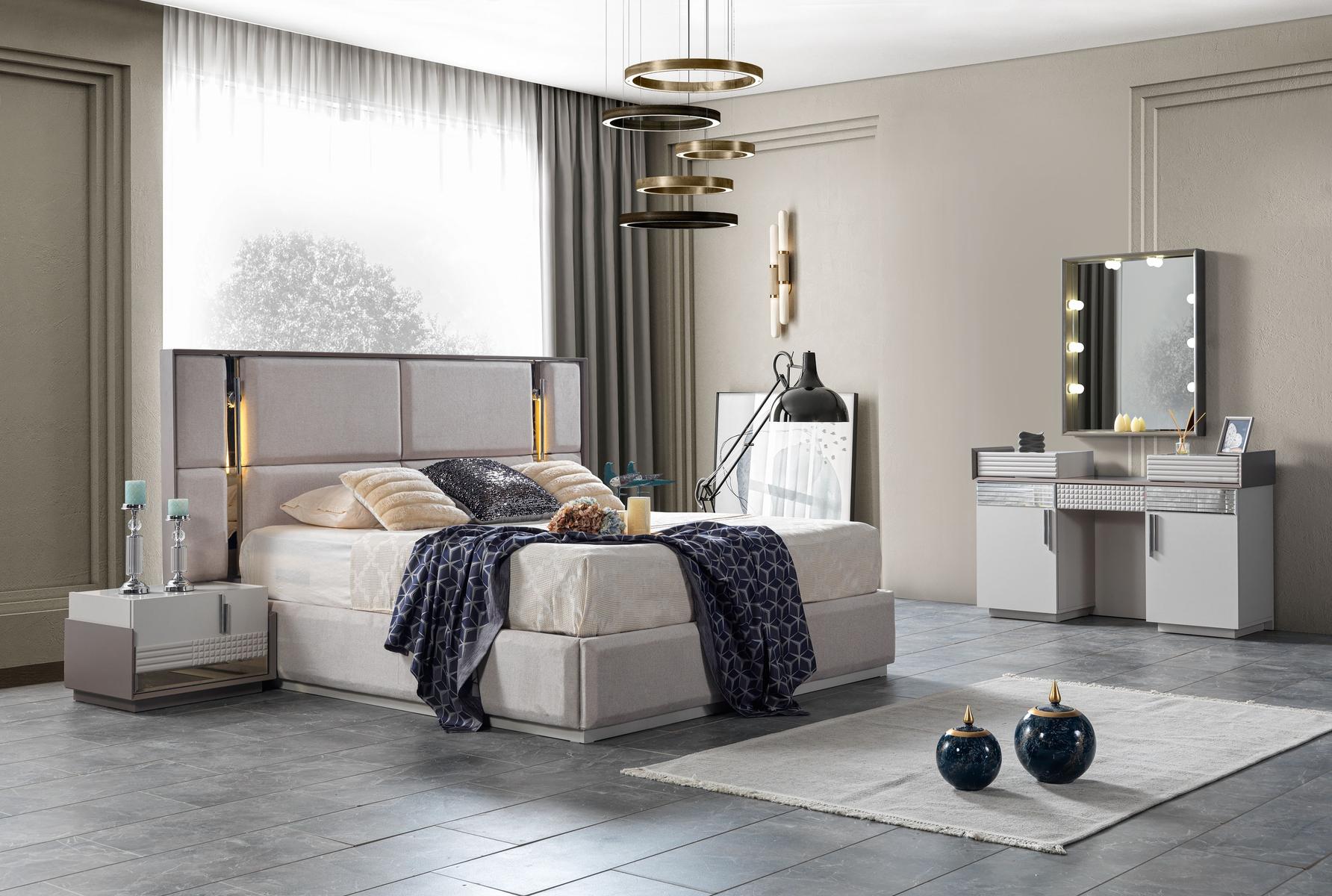 Бежевая спальня Лайн (LINE), CEL