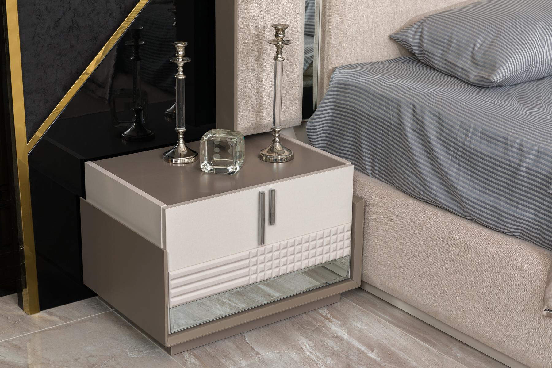 Бежевая спальня Лайн (LINE), CEL