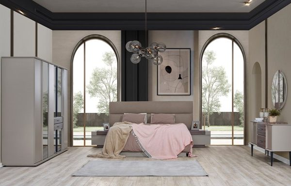 Кремовая спальня в стиле модерн Лючия, IDOL