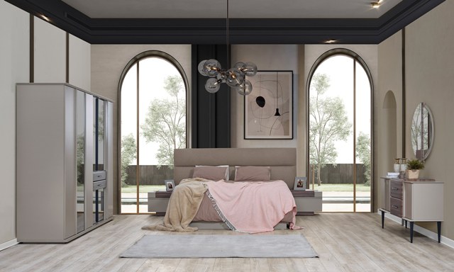 Кремовая спальня в стиле модерн Лючия, IDOL