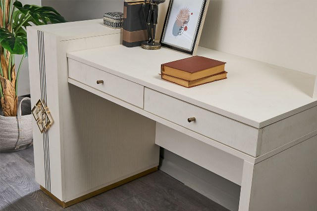 Белая современная мебель в детскую Майя, Идол