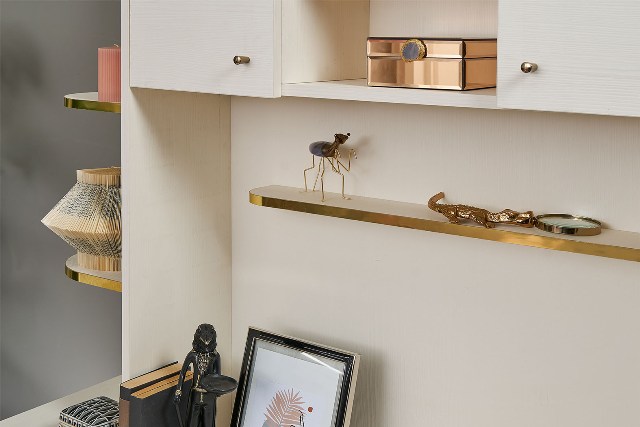 Белая современная мебель в детскую Майя, Идол