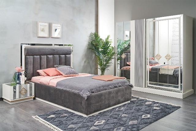 Белая современная мебель в детскую Майя, Идол