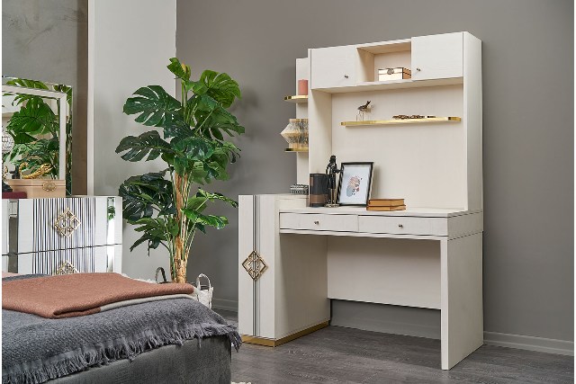 Белая современная мебель в детскую Майя, Идол