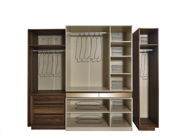 Монза -спальня в цвете орех, ONS