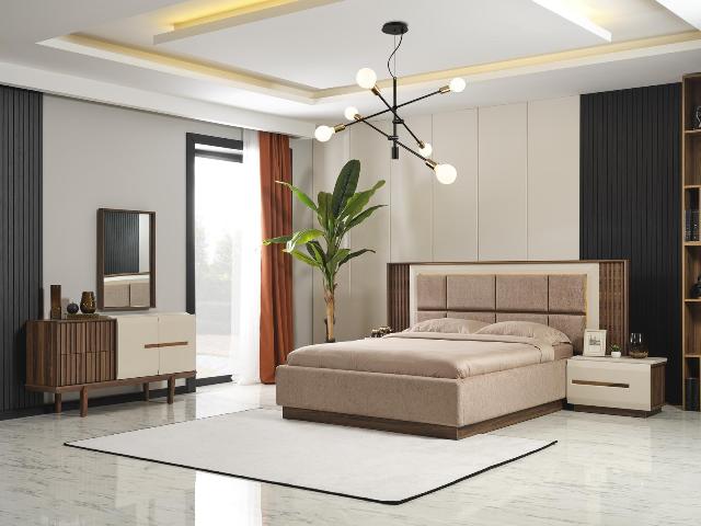 Монза -спальня в цвете орех, ONS