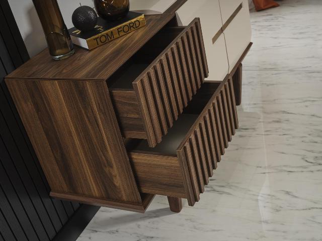 Монза -спальня в цвете орех, ONS