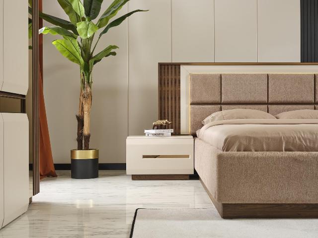 Монза -спальня в цвете орех, ONS