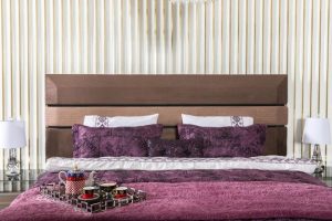 Велюровая двухспальная кровать Стокгольм, CEL