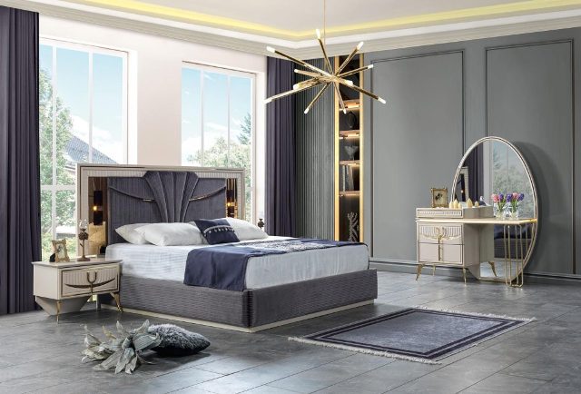 Белая спальня в стиле модерн Валентино, CEL